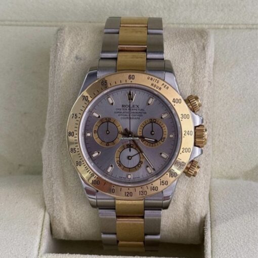 Rolex Daytona quadrante grey dial ( rhodium silver ) del 2004 Italia full set top condition