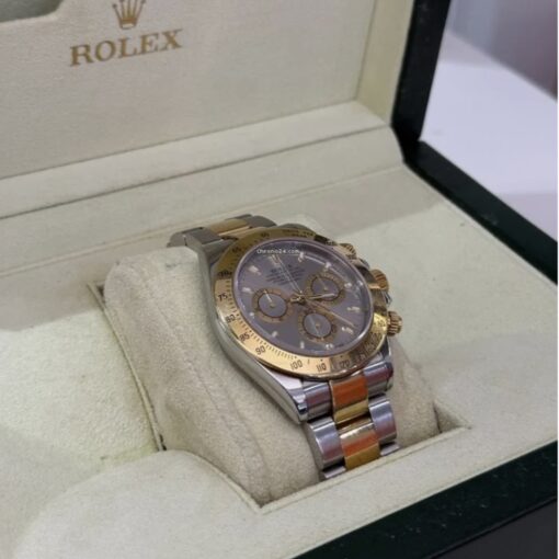 Rolex Daytona quadrante grey dial ( rhodium silver ) del 2004 Italia full set top condition - Image 3