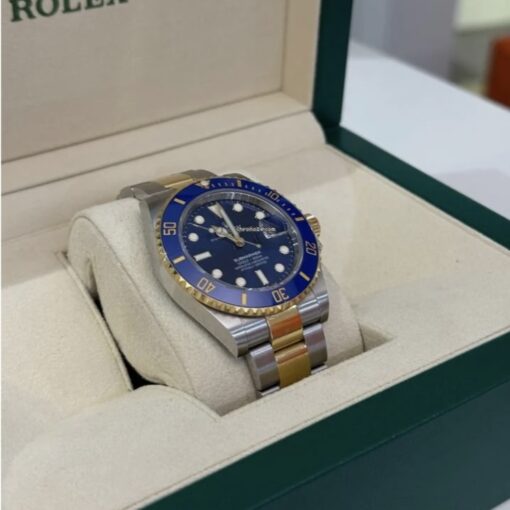 Rolex Submariner Date blu del 2022 Italia full set acciaio oro top condition con documenti - Image 3