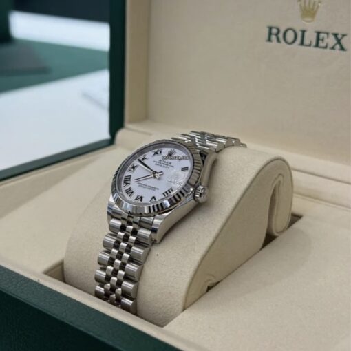 Rolex Datejust 31 NUOVO 2025 Jubilee Bianco White full set con documenti e scatola - Image 3