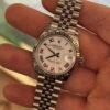 Rolex Datejust 31 NUOVO 2025 Jubilee Bianco White full set con documenti e scatola