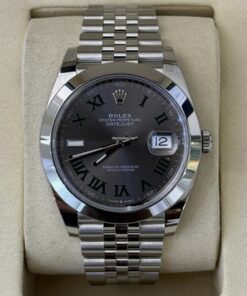 Rolex Datejust 41 Wimbledon jubilee NUOVO 2025 Luglio full set con documenti e scatola