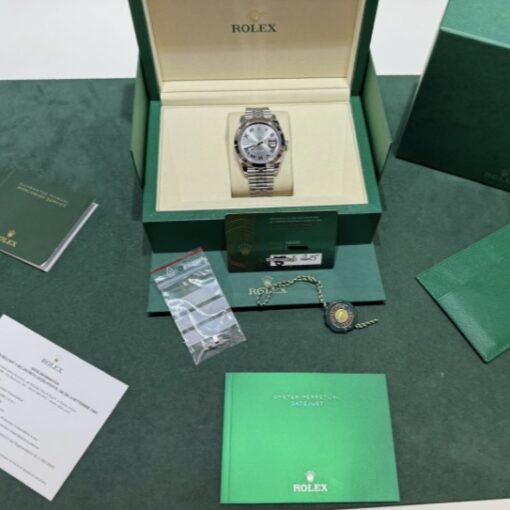 Rolex Datejust 41 Wimbledon jubilee NUOVO 2025 Luglio full set con documenti e scatola - Image 2