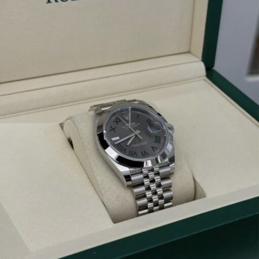 Rolex Datejust 41 Wimbledon jubilee NUOVO 2025 Luglio full set con documenti e scatola - Image 4