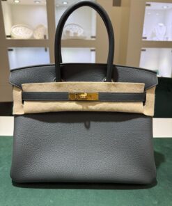 Hermès Birkin 30 retourne veau togo stampa seriale K Nuova 2025 color ( verde )