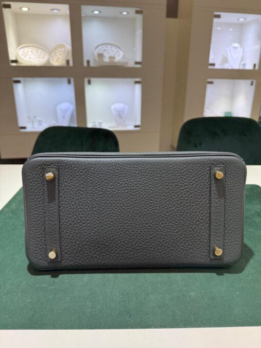 Hermès Birkin 30 retourne veau togo stampa seriale K Nuova 2025 color ( verde ) - Image 13
