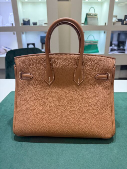 Hermès Birkin 25 retourne veau togo gold stampa K NUOVA 2025 colore gold hardware Dorato full set - Image 8