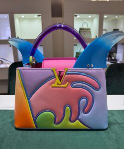 Louis Vuitton Artycapucines pm Bag del 2019 con scontrini ufficiali e garanzie Louis Vuitton con pellicole.