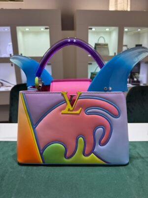 Louis Vuitton Artycapucines pm Bag del 2019 con scontrini ufficiali e garanzie Louis Vuitton con pellicole.