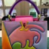 Louis Vuitton Artycapucines pm Bag del 2019 con scontrini ufficiali e garanzie Louis Vuitton con pellicole.