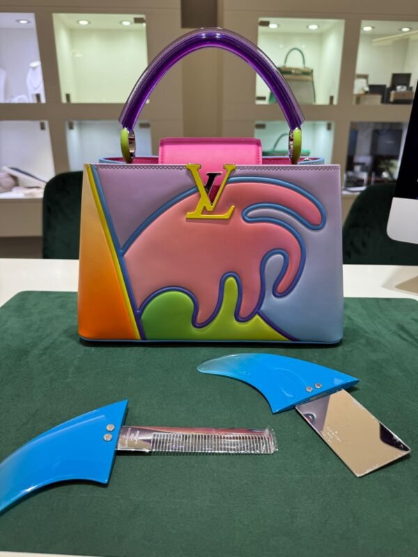 Louis Vuitton Artycapucines pm Bag del 2019 con scontrini ufficiali e garanzie Louis Vuitton con pellicole.