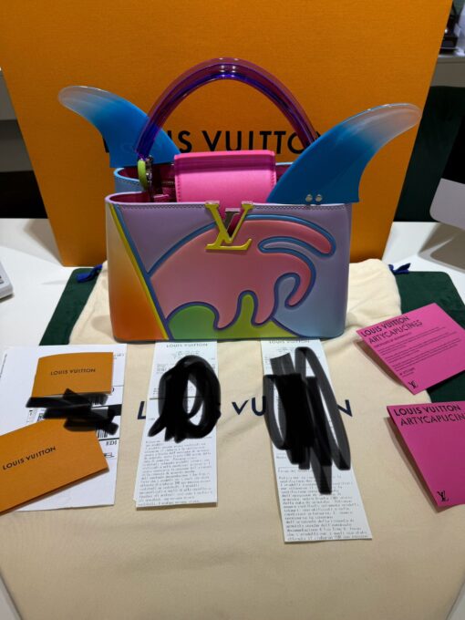 Louis Vuitton Artycapucines pm Bag del 2019 con scontrini ufficiali e garanzie Louis Vuitton con pellicole. - Image 7
