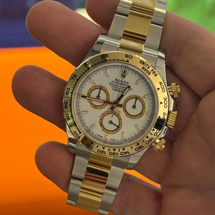 Rolex Daytona white bianco NUOVO 2025 acciaio oro Italia full set con documenti e scatola Rolex - Image 2
