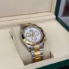 Rolex Daytona white bianco NUOVO 2025 acciaio oro Italia full set con documenti e scatola Rolex