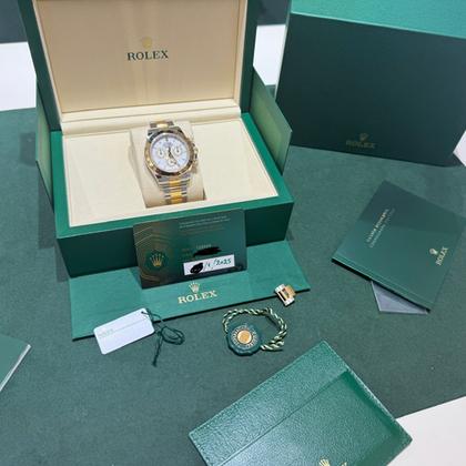 Rolex Daytona white bianco NUOVO 2025 acciaio oro Italia full set con documenti e scatola Rolex - Image 5