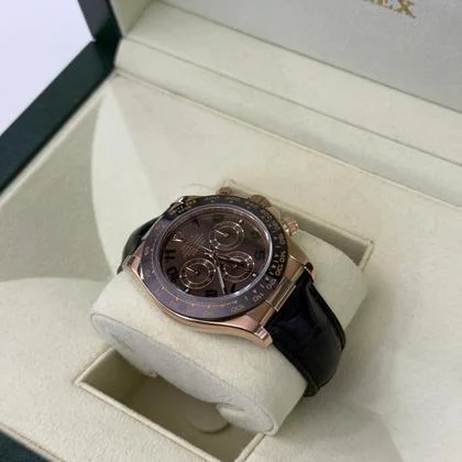 Rolex Daytona Chocolate pink gold everose del 2013 Italia full set excellent condition - Image 2
