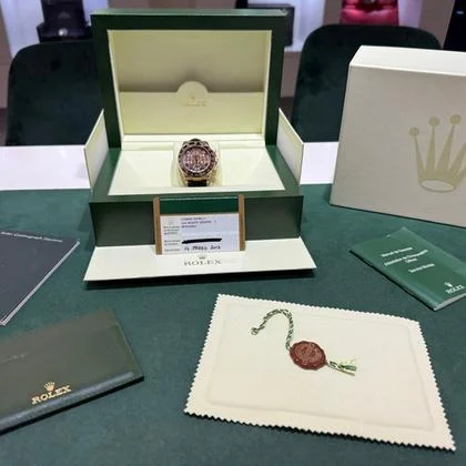 Rolex Daytona Chocolate pink gold everose del 2013 Italia full set excellent condition - Image 4