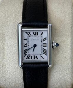 Cartier Tank Must Solarbeat Watch NUOVO 2025 Giugno full set con documenti e scatola Cartier