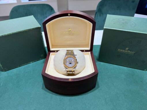 Audemars Piguet Royal Oak Day-Date 36mm moonphase steel gold con scatola Audemars Piguet - Image 3