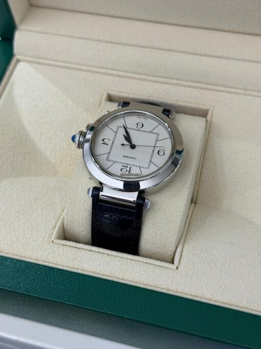Cartier Pasha 42mm manufacture automatic del 2009 full set top condition con documenti e scatola - Image 5