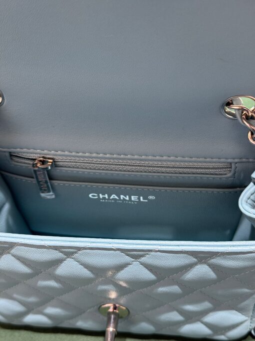 Chanel classica mini squared 17 NUOVA fine 2024 quadrata misura 17 x 13 - Image 5