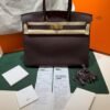 Hermès Birkin 35 retourne veau togo stampa seriale B Nuova 2025 Colore: “Ébène”