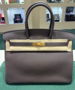 Hermès Birkin 35 retourne veau togo stampa seriale B Nuova 2025 Colore: “Ébène”