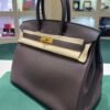 Hermès Birkin 35 retourne veau togo stampa seriale B Nuova 2025 Colore: “Ébène”