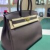 Hermès Birkin 35 retourne veau togo stampa seriale B Nuova 2025 Colore: “Ébène”