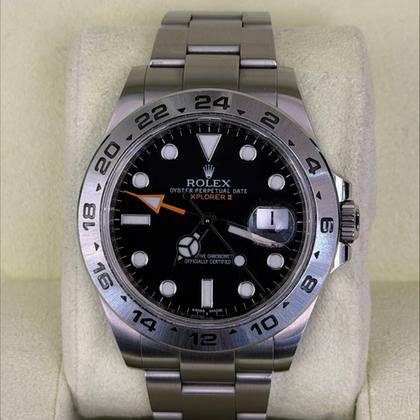 Rolex Explorer II del 2012 full set top condition con documenti e scatola Rolex