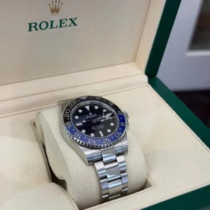 Rolex GMT-Master II Batman New model del 2021 full set excellent condition con documenti scatola - Image 5