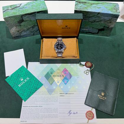 Rolex Sea-Dweller 4000 del 2003 full set top condition con documenti e scatola Rolex - Image 2