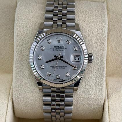 Rolex Datejust 31 del 2023 mother of pearl ( madreperla in diamanti ) excellent condition full