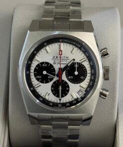 Zenith El Primero Chronomaster panda NUOVO 2023 full set con documenti e scatola