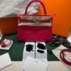 Hermès Kelly 28 sellier veau pellame epsom NUOVA 2025 Giugno seriale K color rose extreme con hardware palladio