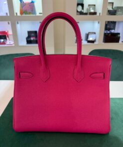Alternative view of Hermès Birkin 30 retourne veau togo stampa seriale K Nuova 2025 color ( rose mexico  )