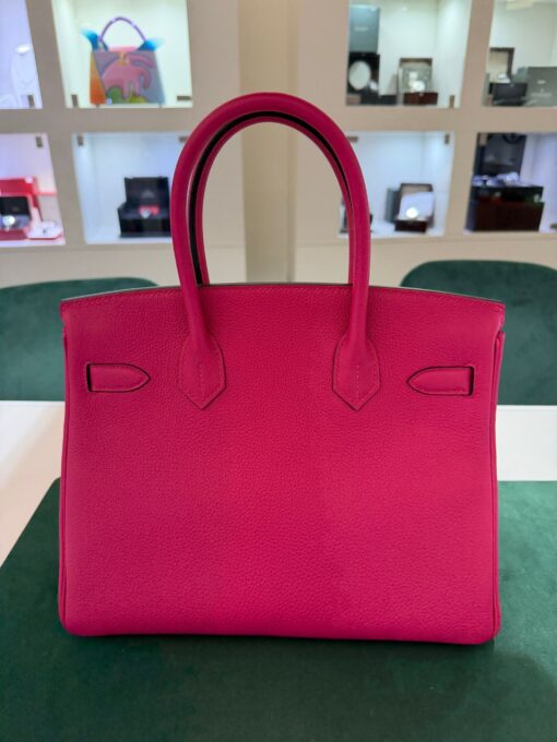 Hermès Birkin 30 retourne veau togo stampa seriale K Nuova 2025 color ( rose mexico  ) - Image 2