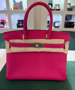 Hermès Birkin 30 retourne veau togo stampa seriale K Nuova 2025 color ( rose mexico  )