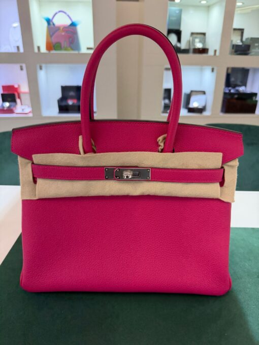 Hermès Birkin 30 retourne veau togo stampa seriale K Nuova 2025 color ( rose mexico  )