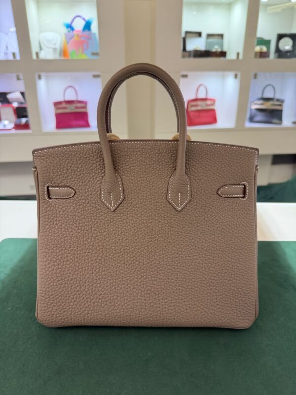 Hermès Birkin 25 ritorno vitello togo Etoupe stampa K NUOVA 2025 Ottobre colore etoupe