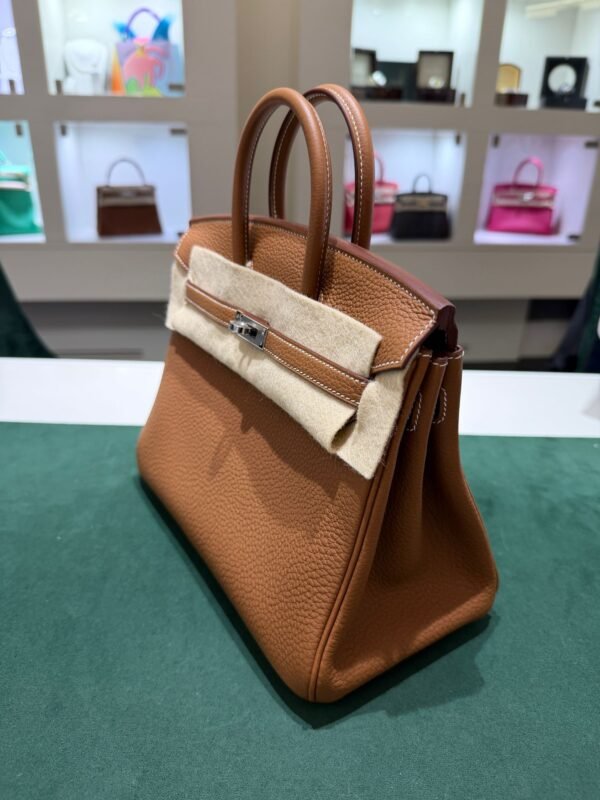 Herm&egrave;s Birkin 25 ritorno vitello togo colore oro stampa K NUOVA 2025 Ottobre colore oro marrone