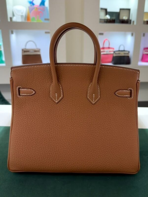 Herm&egrave;s Birkin 25 ritorno vitello togo colore oro stampa K NUOVA 2025 Ottobre colore oro marrone