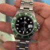 Rolex Submariner Date Kermit del 2010 Italia full set top condition con documenti e scatola Rolex