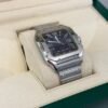 Cartier Santos De Cartier Large 39,8mm Blue Dial NUOVO 2025 doppio cinturino full set