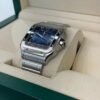 Cartier Santos De Cartier Large 39,8mm Blue Dial NUOVO 2025 doppio cinturino full set