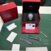 Cartier Santos De Cartier Large 39,8mm Blue Dial NUOVO 2025 doppio cinturino full set