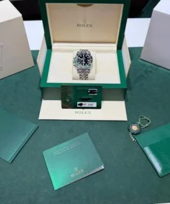 Alternative view of Rolex GMT-Master II Sprite jubilee NUOVO 2025 full set con documenti e scatola