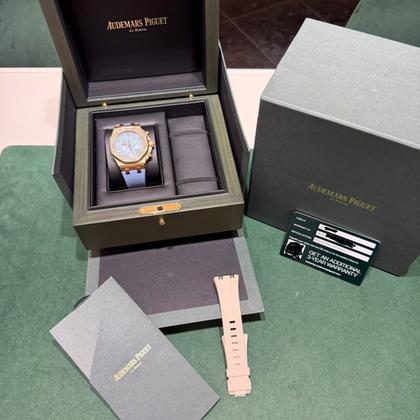 Audemars Piguet Royal Oak Offshore Lady Selfwinding Chronograph del 2024 full set excellent condition - Image 5