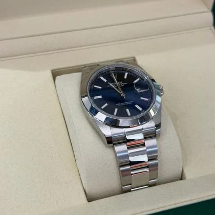 Rolex Datejust 41 Blu index NUOVO 2025 Italia full set con documenti e scatola - Image 2