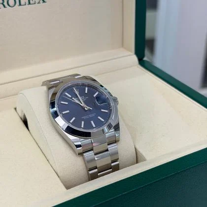 Rolex Datejust 41 Blu index NUOVO 2025 Italia full set con documenti e scatola - Image 5